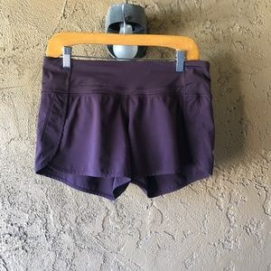 Lululemon Purple Running Short
